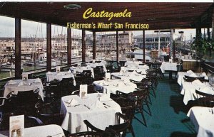 America Postcard - Castagnola - Fisherman's Wharf - San Francisco  U1298