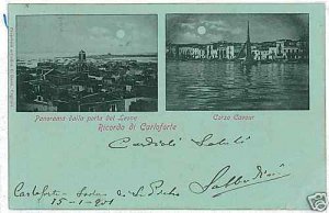 CA010 vintage postcard: CARLOFORTE - CAGLIARI-