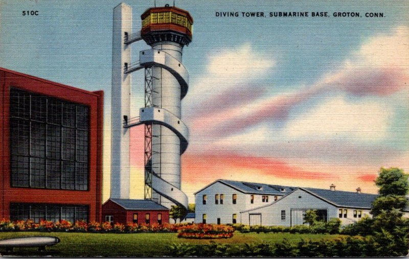 Connecticut Groton Submarine Base Diving Tower