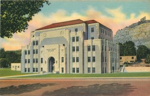 eColfax County Court House, Raton New Mexico  Vintage Linen Postcard