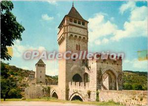 Postcard Modern Cahors (Lot) Le Pont Velentre