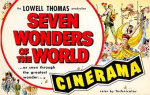 Seven Wonders of the World, Cinerama Movie Poster  