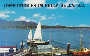 Canada Greetings From Bella Bella British Columbia