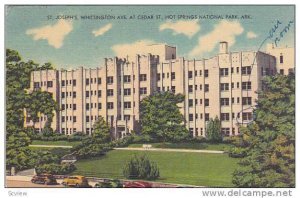 Exterior, St. Joseph's Whittington Ave, at Cedar St. Hot Springs National Par...