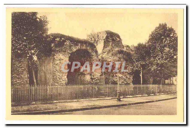 Perigueux Old Postcard Ruins of Roman arenas