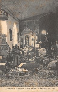 Lot 80 homeless french in the church at varvinay near toul france military