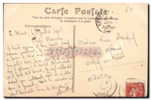 Old Postcard Chateau de Pierrefonds View from Route Compiegne