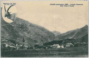 AOSTA province vintage postcard - cogne -