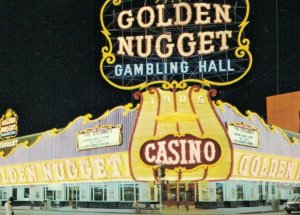 USA The Golden Nugget Las Vegas Nevada Vintage Postcard 07.71