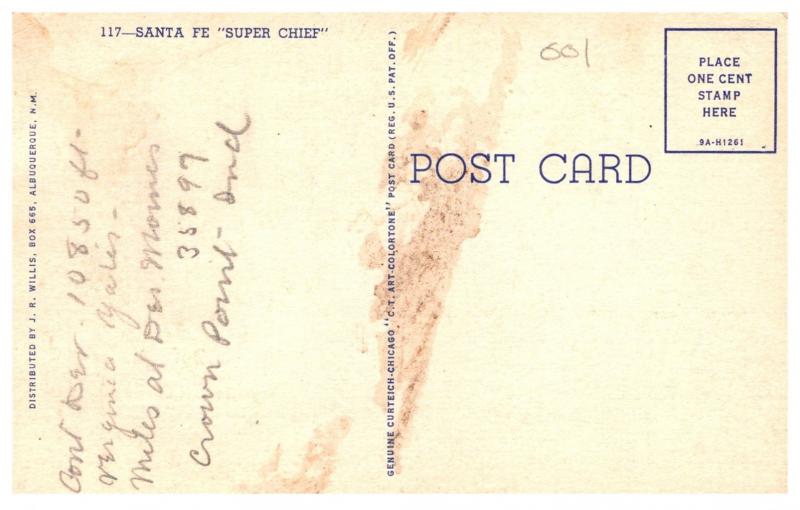 New Mexico  , Santa Fe Train Super Chief