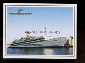 FE2327 - Trasmediterranea Ferry - Ciudad de Salamanca , built 1982 - postcard