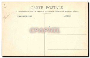 Old Postcard Folklore Young woman Auray