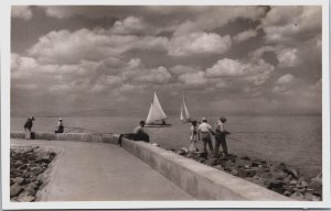 Hungary Siofok Siófok Vintage RPPC C096