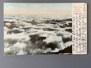 Above The Clouds Mt. Lowe CA RPPC Postcard A1140090539