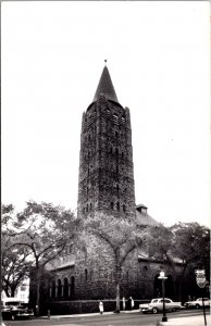 RPPC Lovely Lane United Methodist Church Baltimore MD c1963 Vintage Postcard V80