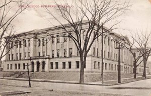 TOLEDO OHIO~HIGH SCHOOL~1910s PHOTO POSTCARD