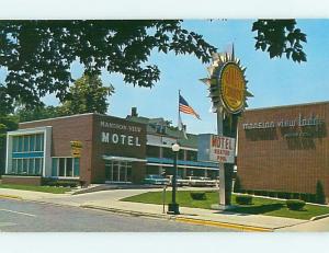 Pre-1980 OLD CARS & MANSION VIEW MOTEL Springfield Illinois IL s8484