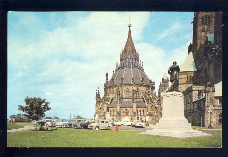 Ottawa, Ontario, Canada Postcard,  Octagonal Library On Parliament Hill, 1950...