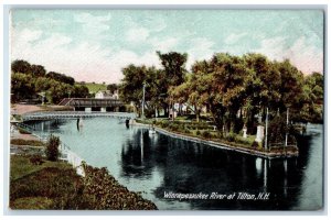 c1910's Winnepesaukee River At Tilton New Hampshire NH Unposted Antique Postcard