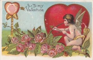 Valentine's Day Cupid Shootin Arrows 1908