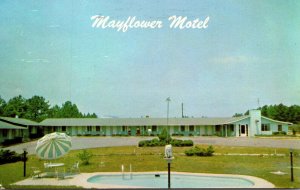 North Carolina Raleigh The Mayflower Motel 1967