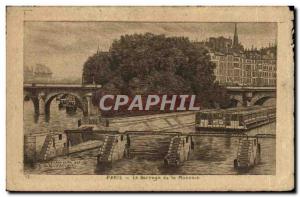 Old Postcard Paris Dam De La Monnaie