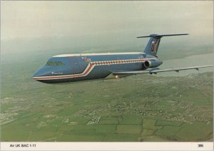 Aviation Postcard - Air UK BAC 1-11 Aeroplane. Unused RR21826