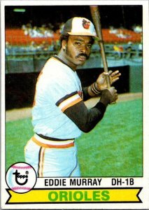 1979 Topps Baseball Card Eddie Murray Baltimore Orioles