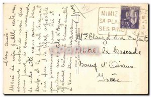 Old Postcard Mimizan la Foret Les Pins