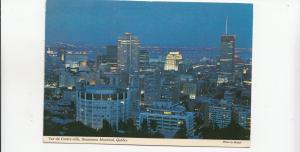 BF17972 vue du centre ville downtown  montreal quebec  canada front/back image