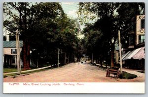 Danbury  Connecticut  Main Street   Postcard