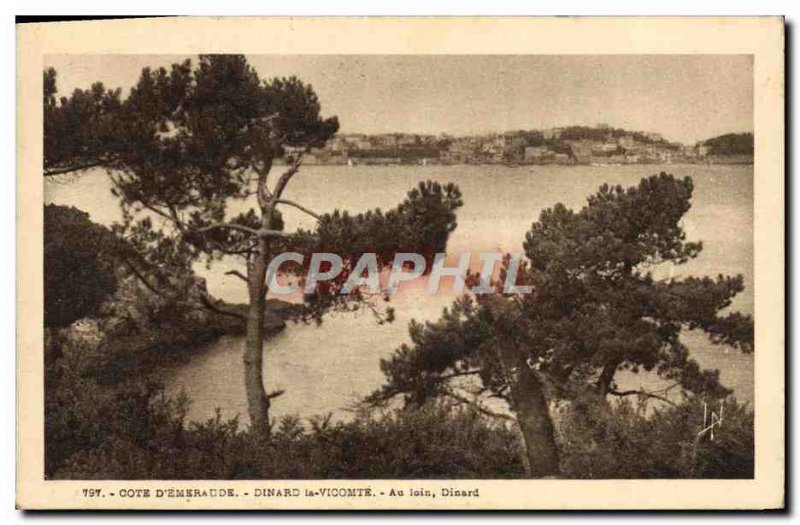 Old Postcard Cote D & # 39Emeraude Dinard La Vicomte Dinard At Away