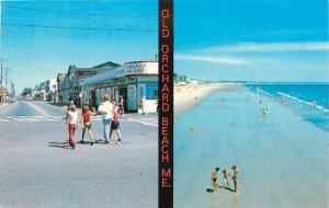 Old Orchard Beach Maine MN Fun Spot Arcade 1970s Postcard