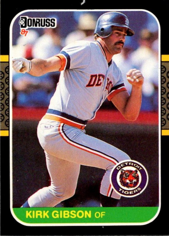 Kirk Gibson Baseball Cards