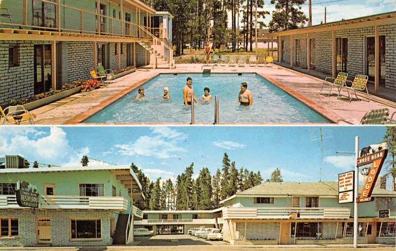 West Yellowstone, Montana, Three Bear Motor Lodge & Restaurant, AA375-19