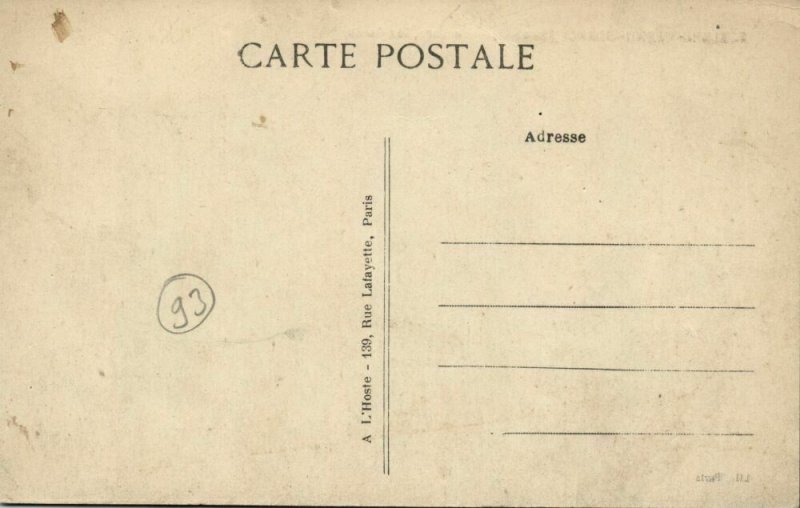 france, BLANC-MESNIL-DRANCY, La Gare, Les Quais, Railway Station (1910) Postcard