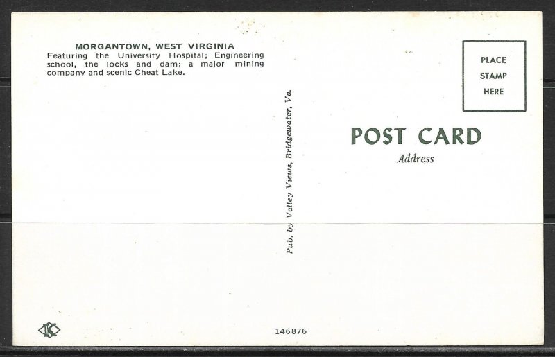 West Virginia, Morgantown - Multi-View - [WV-013]