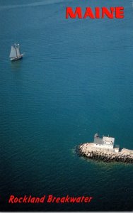 Maine Rockland Rockland Breakwater Lighthouse