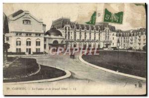 Old Postcard Cabourg Casino and Hotel