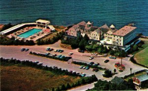 Cape Codder Hotel Falmouth Massachusetts Vintage Standard View Postcard 