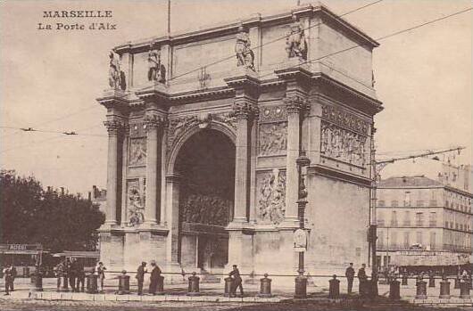 France Marseilles La Porte d'Aix