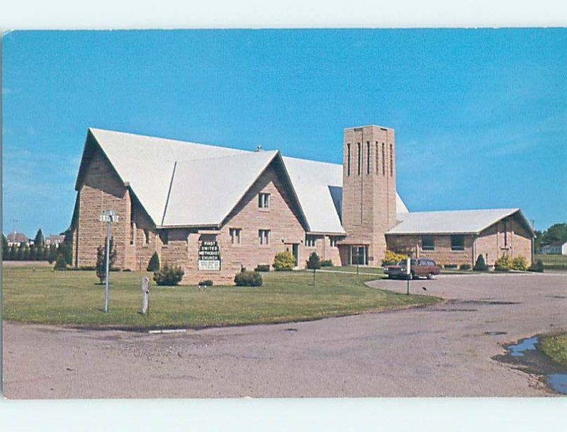 Unused Pre-1980 CHURCH SCENE Le Sueur Minnesota MN A6024