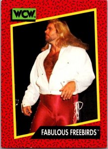 1991 WCW WRestling Card Fabulous Freebirds sk21189