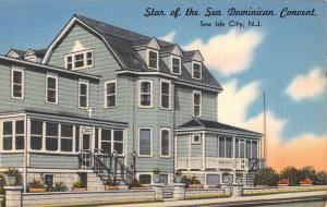 Sea Isle City New Jersey Star Of The Sea Dominican Convent Postcard K101319