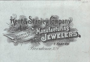 Early Trade Card, Moline IL, Jerelers, Carriage Co. Wagons, Old Adv card