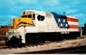 Illinois Central Gulf Railroad The American Eagle GP-38 Locomotive Number 1776