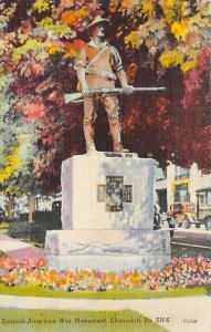 Spanish-American War Monument Shamokin, Pennsylvania PA  