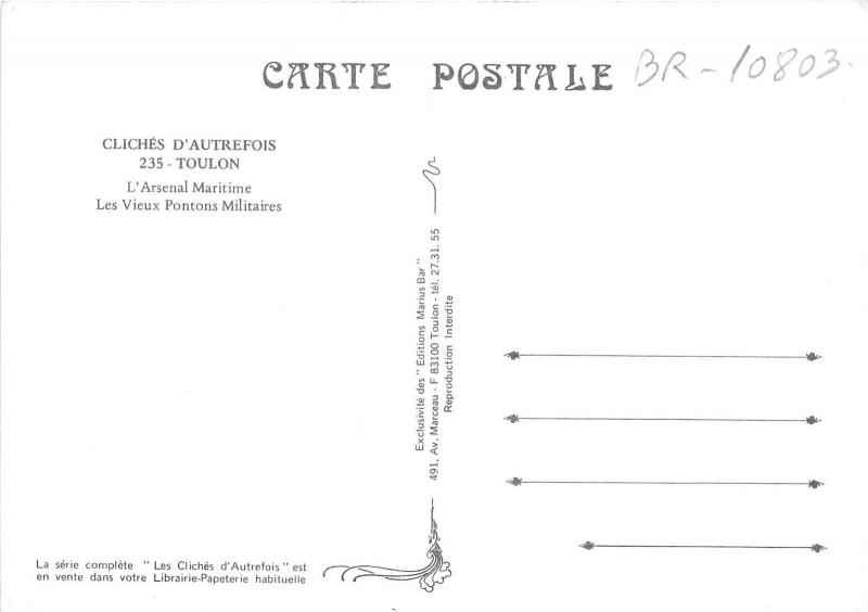 BR10803 L arsenal maritime Toulon   france