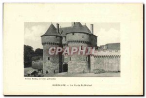 Old Postcard Guerande La Porte St Michel