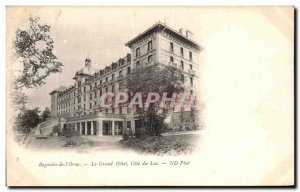 Old Postcard Bagnoles of Orne Grand Hotel Cote Lake